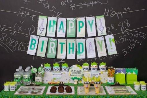 Mad Scientist Birthday Party