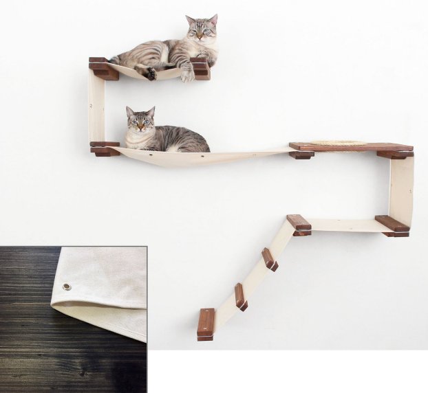 Wall Mounted Cat Shelves