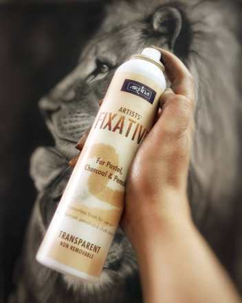 Fixative spray (Preserve Charcoal Drawings)