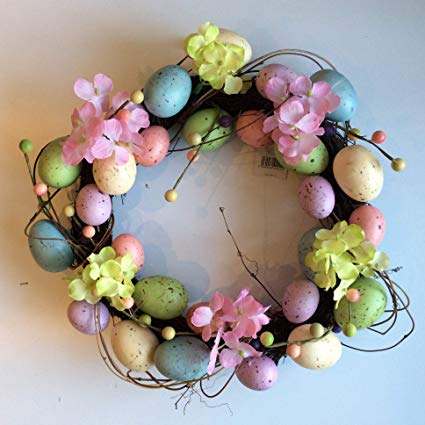 Easter Egg Wreath