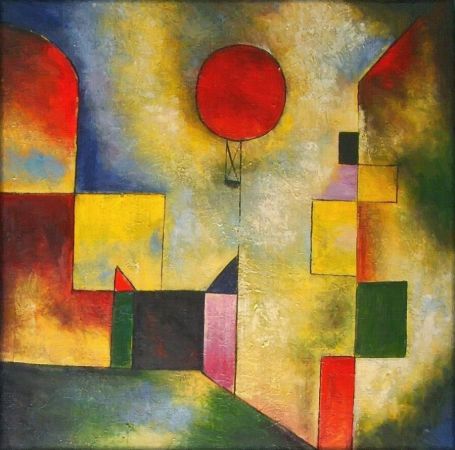 Red Balloon By Paul Klee