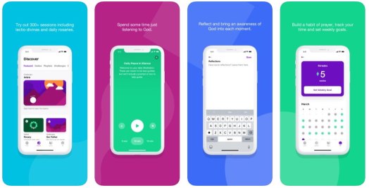 A meditation app subscription