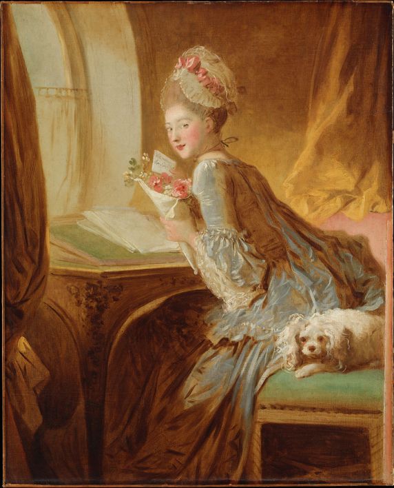 Love Letters by Jean Honore Fragonard (Romantic Paintings)