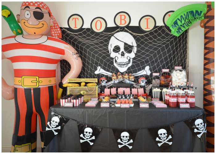 Pirate Themed Birthday Party
