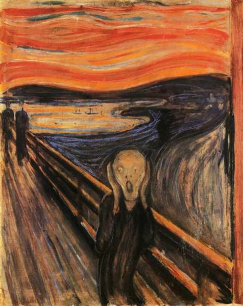 The Scream famous painting