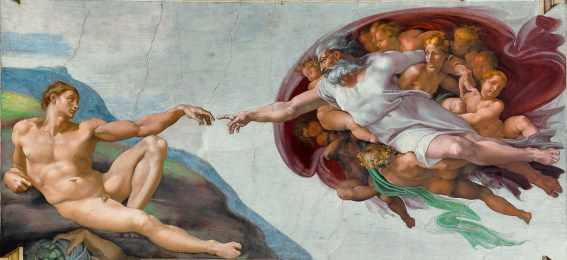 The Creation Of Adam by Michelangelo