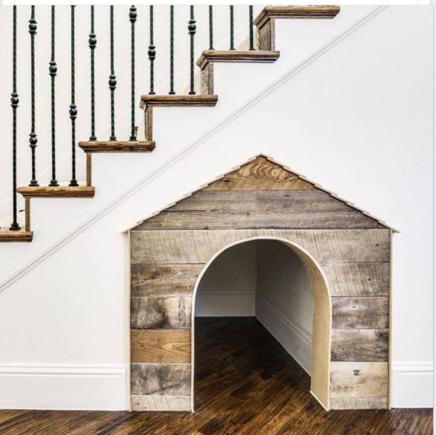 Under-the-Stairs Dog House