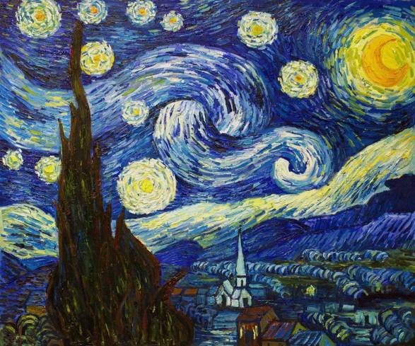 The Starry Night-Vincent Van Gogh